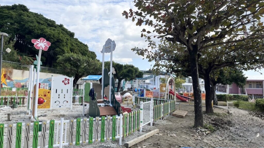 工事中のエリア