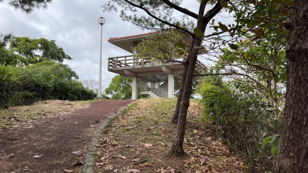 宮城公園の展望台