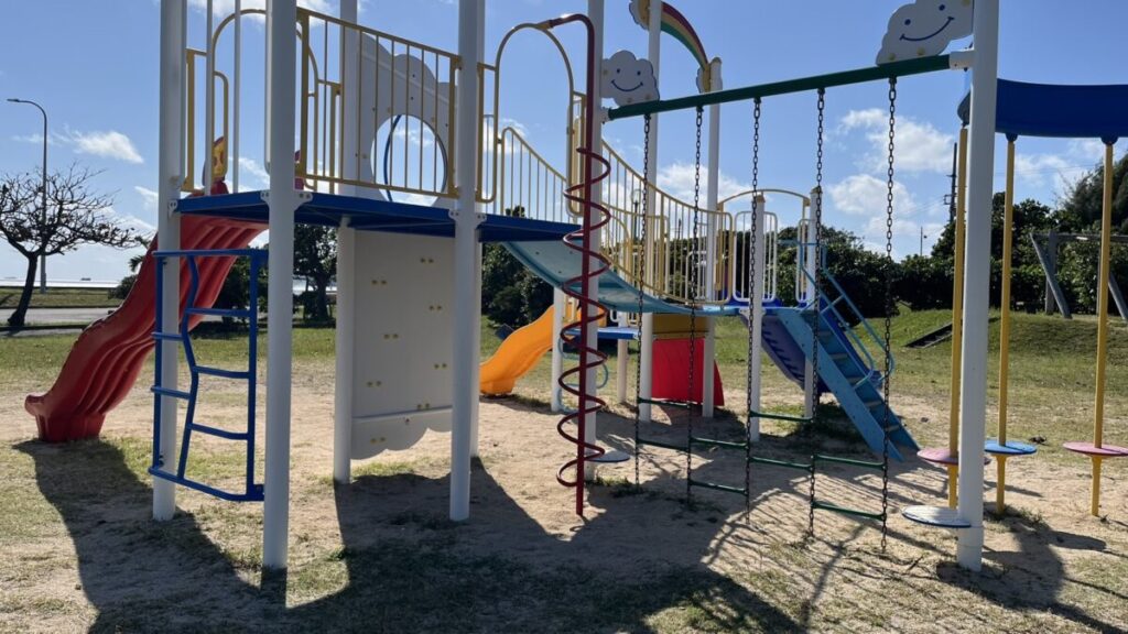 遊具の登り口詳細