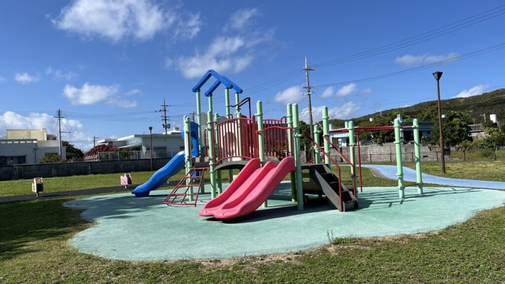 桃原公園のコンビネーション遊具