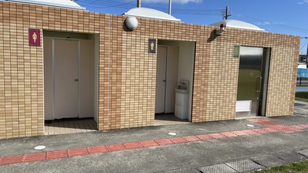 桃原公園のトイレ