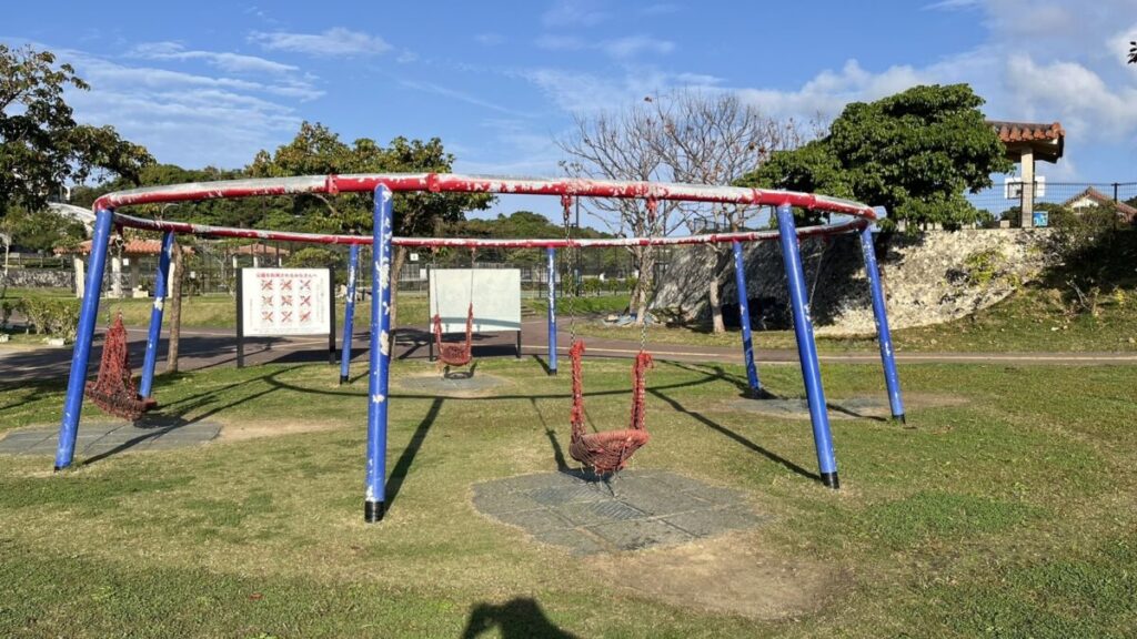 珍しいネットブランコ